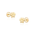 Baby Stud With Diamond Mini Dog Paw